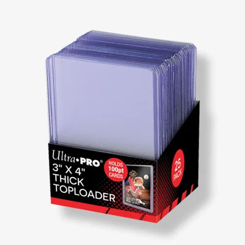 Toploader 100 PT. 25 pcs. Ultra Pro