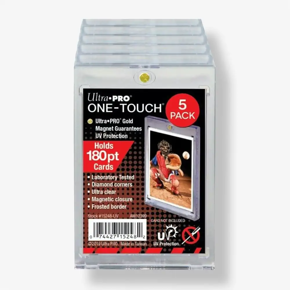 Ultra PRO 180pt ONE-TOUCH Magnetic Card Holder x5