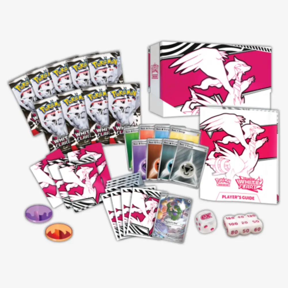 2025 Pokémon TCG White Flare Elite Trainer Box - obrazek 2