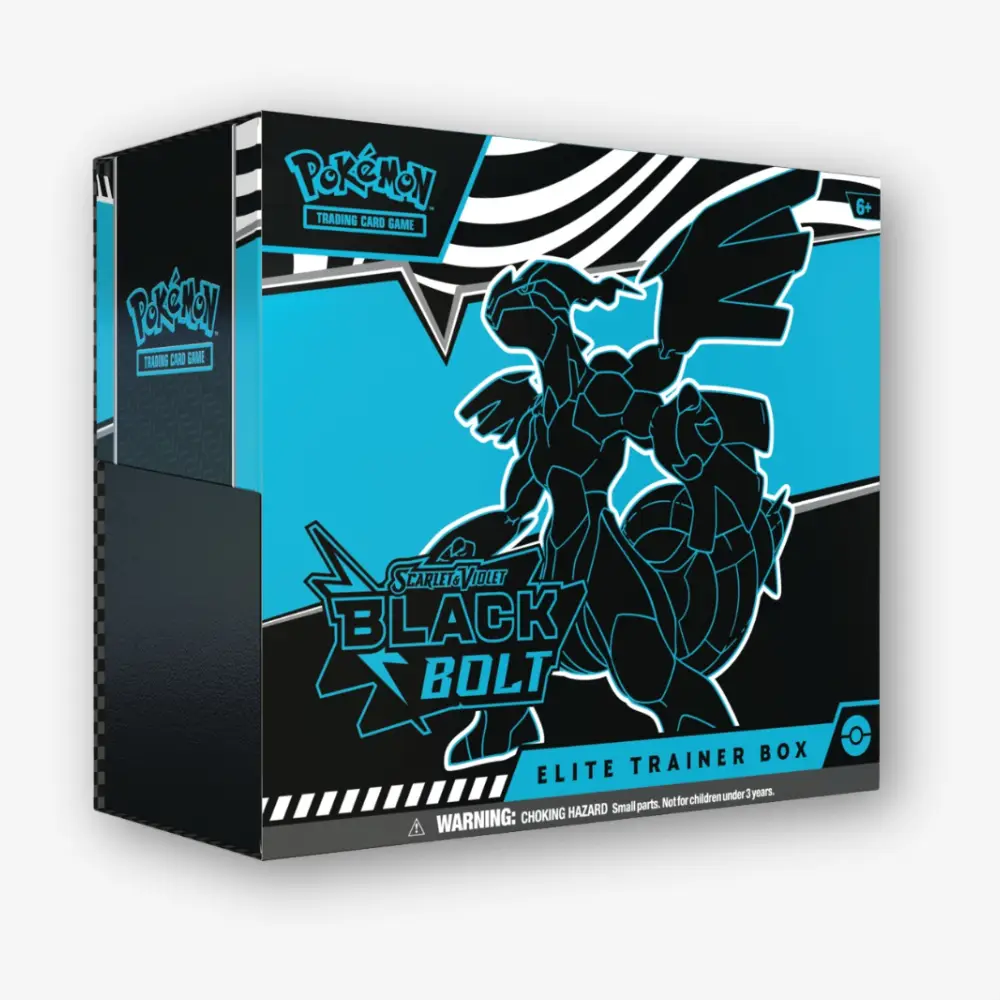 2025 Pokémon TCG Black Bolt Elite Trainer Box