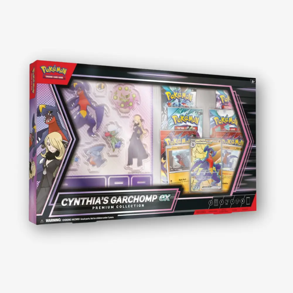 Pokémon TCG Cynthia’s Garchomp ex Premium Collection