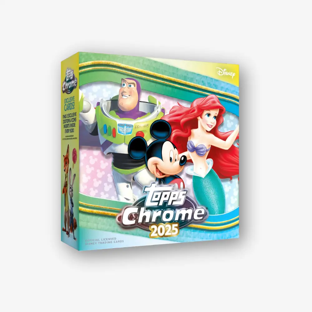 2025 Topps Chrome Disney mega box