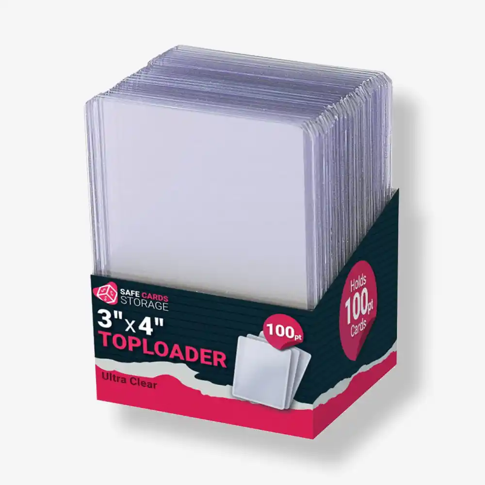 Toploader 100PT Ultra clear 3"x4" 25szt. SCS