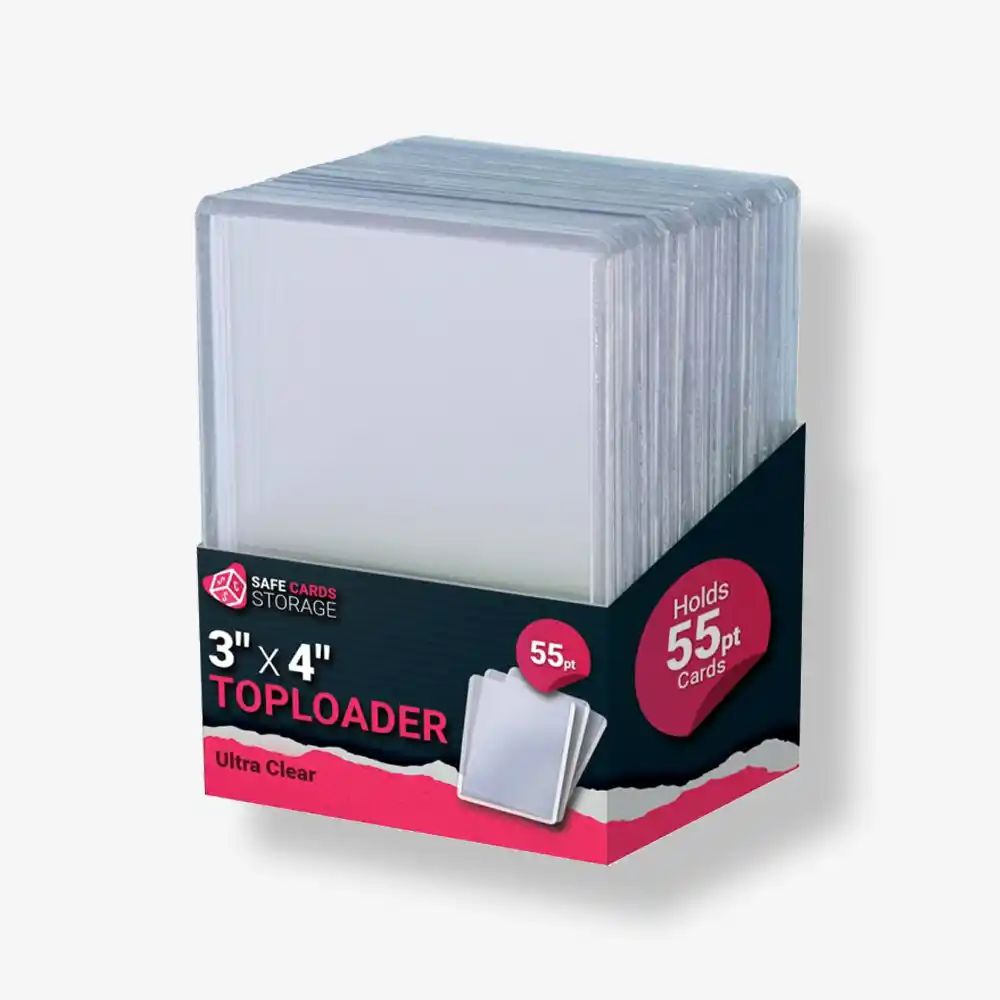 Toploader 55PT Ultra clear 3"x4" 25szt. SCS