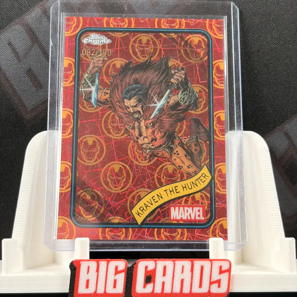 Kraven The Hunter - Topps Chrome Marvel Sapphire