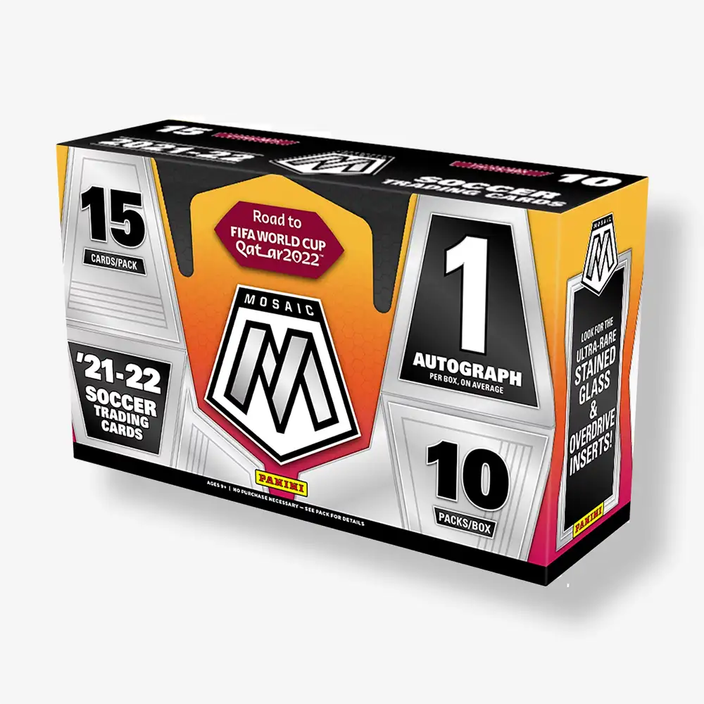 2021-22 Panini Mosaic Road To Fifa World Cup Soccer Hobby Box
