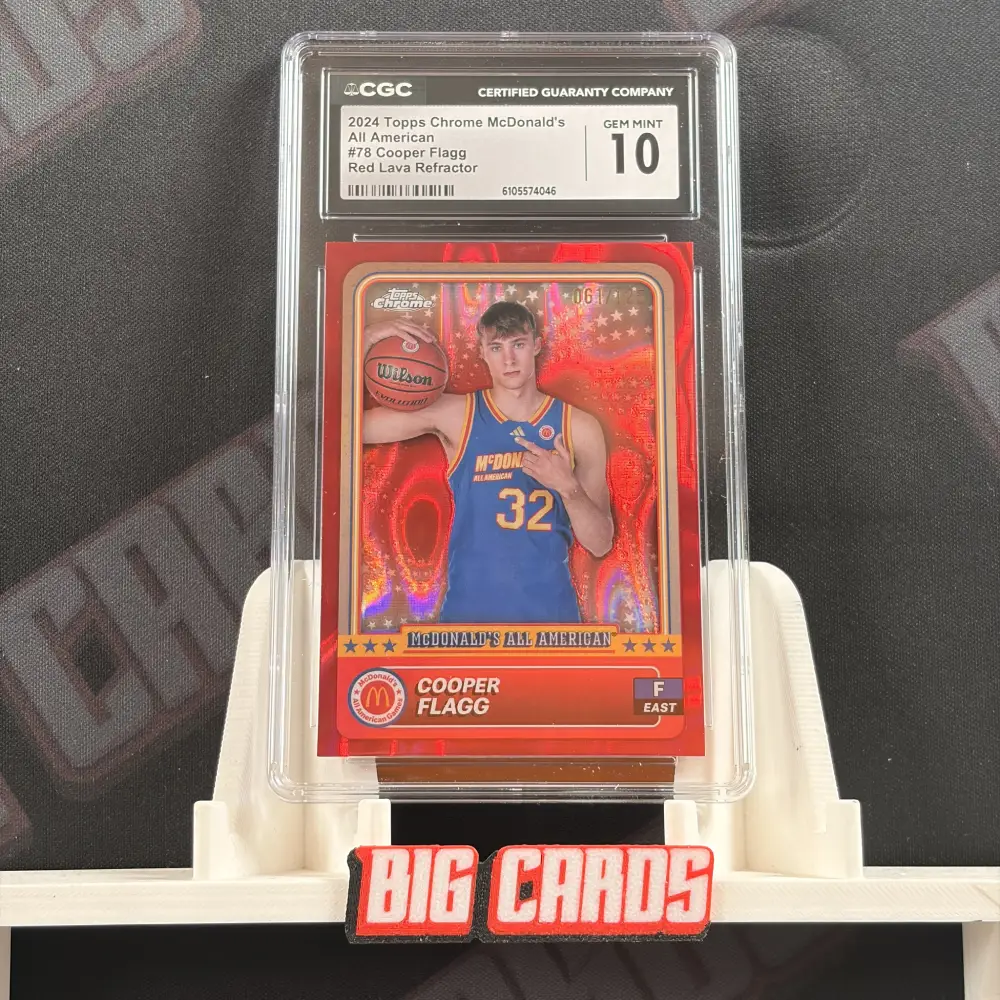 Cooper Flagg - Topps Chrome McDonald's All American