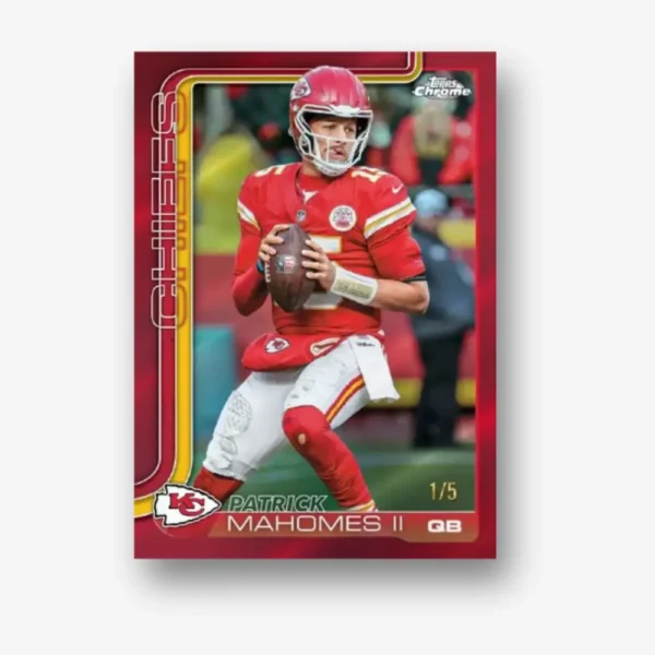 2025 Topps Chrome Football - Mega Box - obrazek 4