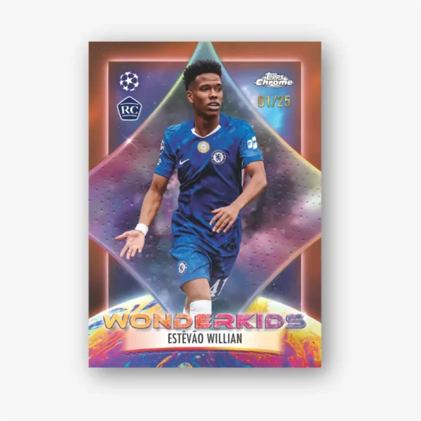 2025-26 Topps Chrome UEFA Club Competitions - Mega Box - obrazek 4