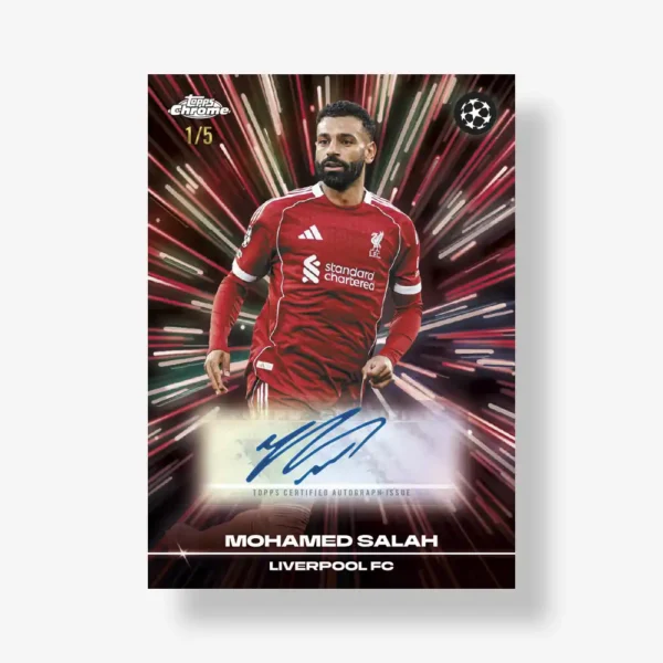 2025-26 Topps Chrome UEFA Club Competitions - Jumbo box - obrazek 4