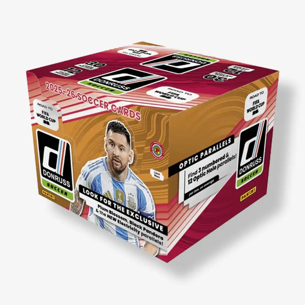 2025-26 Panini Donruss Road to FIFA World Cup 2026 Hobby Box International