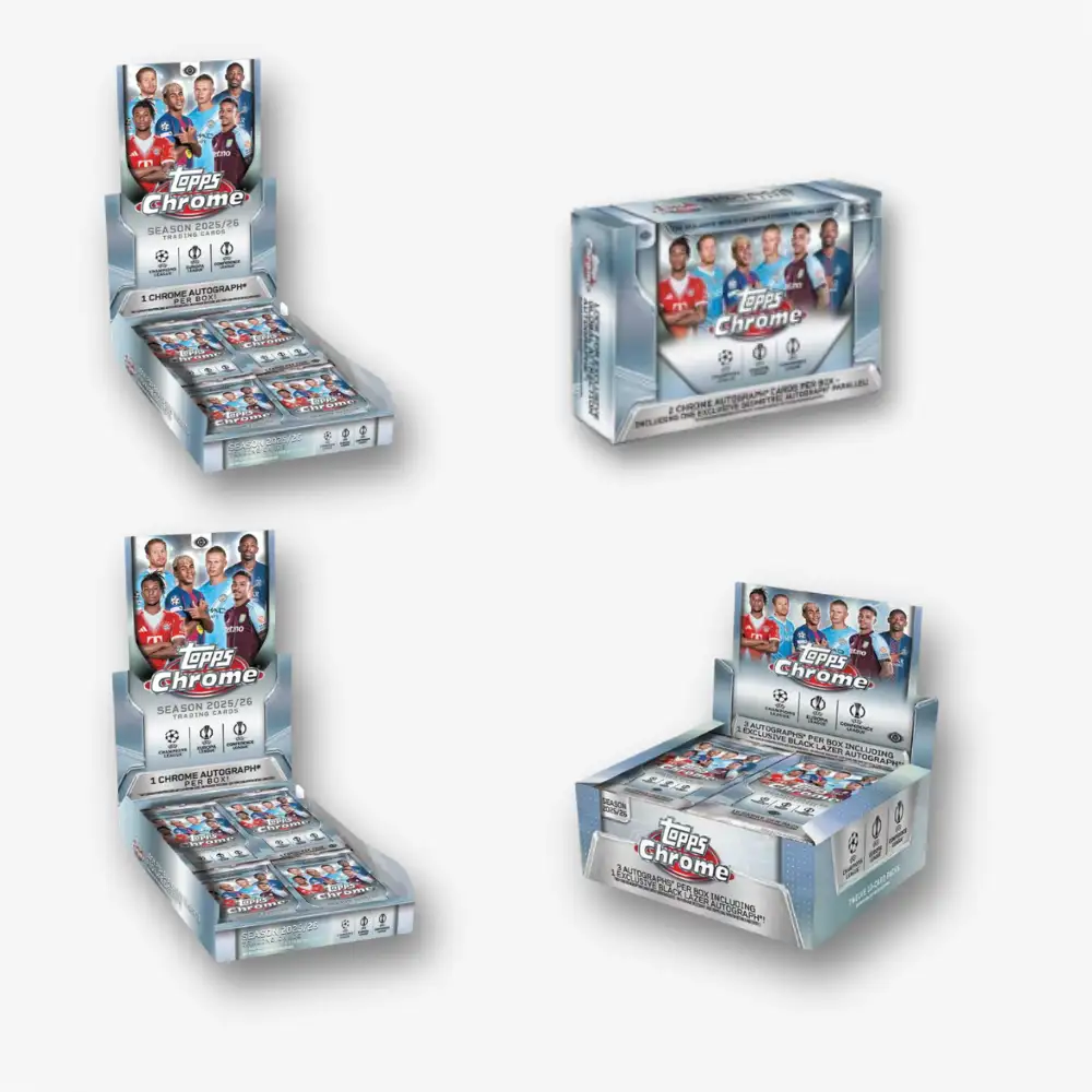 2025-26 Topps Chrome UEFA Club Competitions 2x Hobby Box + 1x Jumbo Box + 1x Breakers Delight Box Break #735 - obrazek 2