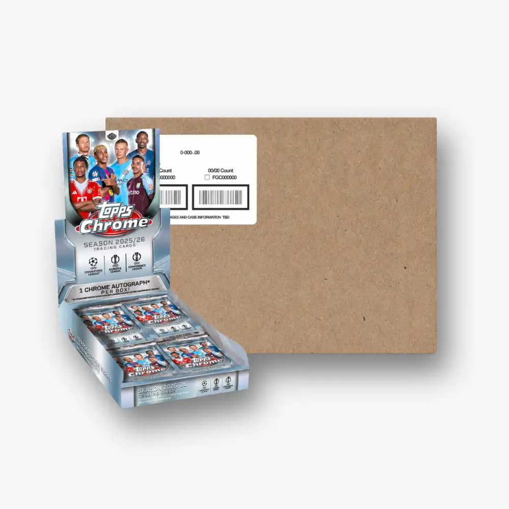 2025-26 Topps Chrome UEFA Club Competitions 12x Hobby Box Full Case Break #736 - obrazek 2