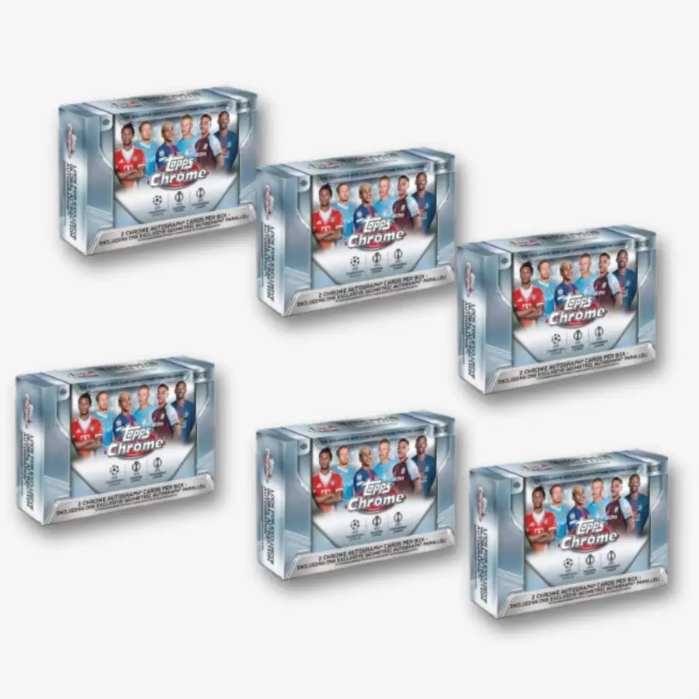 2025-26 Topps Chrome UEFA Club Competitions 6x Breakers Delight Box Full Case Break #745 - obrazek 2