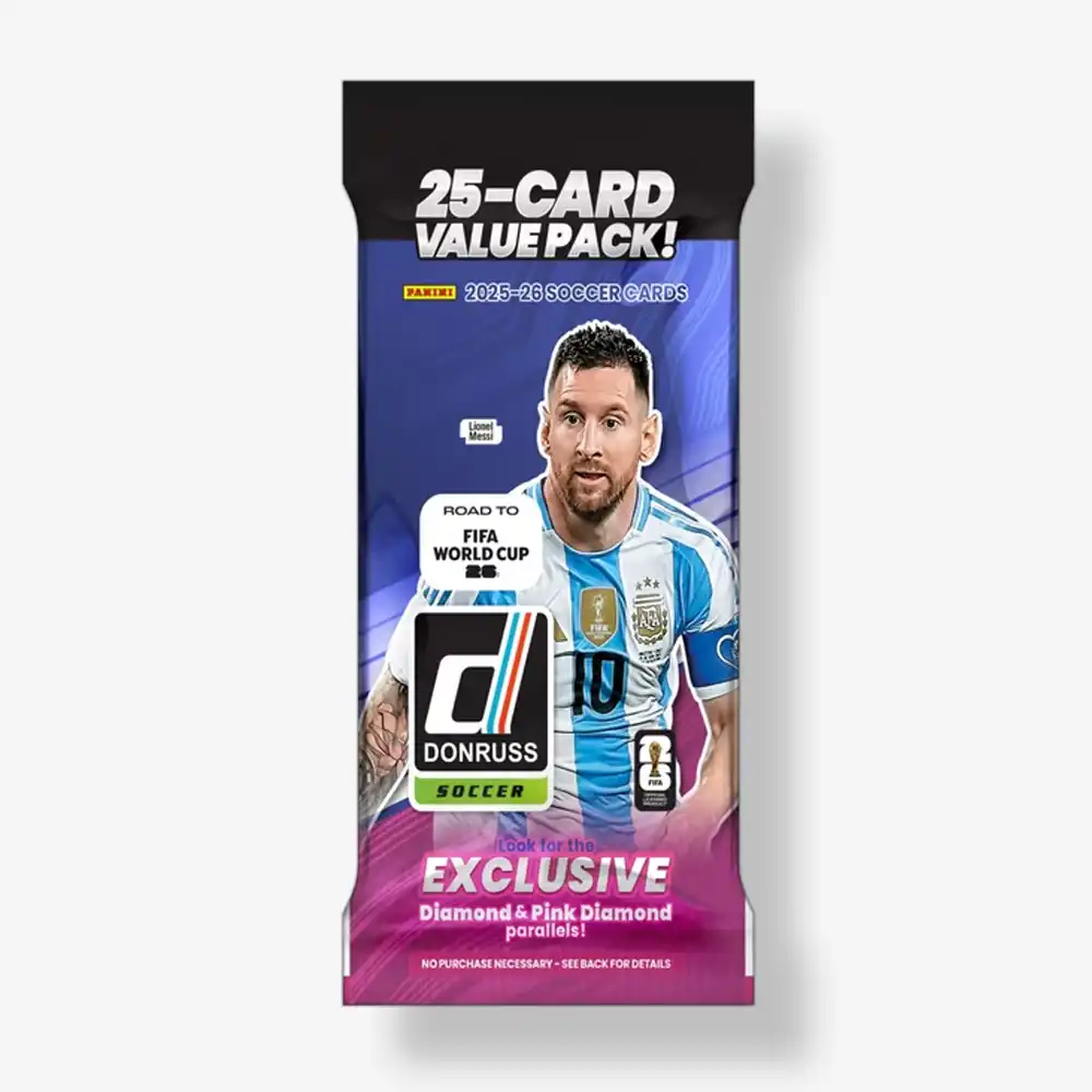 2025/26 Panini Donruss Road to FIFA World Cup Soccer Fat Pack